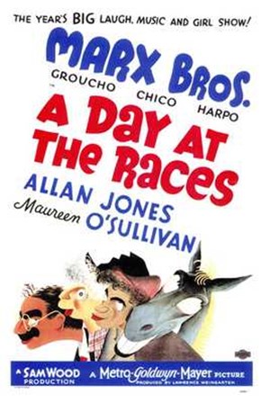 Day At the Races - Marx Bros. art print