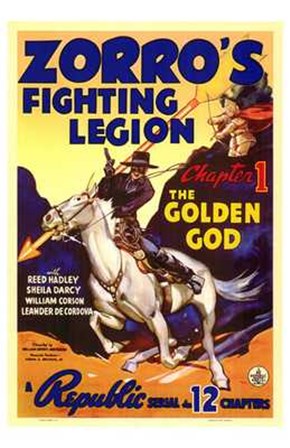 Zorro&#39;s Fighting Legion art print