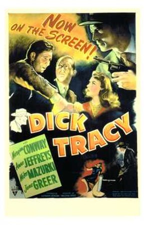 Dick Tracy  Detective art print