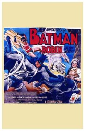 Batman and Robin Adventures art print