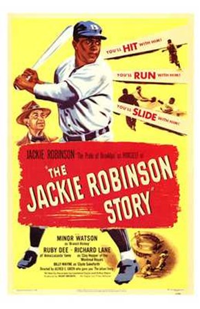 The Jackie Robinson Story art print