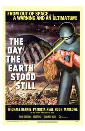 The Day the Earth Stood Still From Outer Space art print