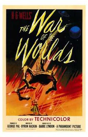 The War of the Worlds Original art print