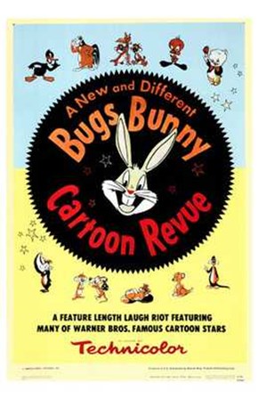 Bugs Bunny a Cartoon Revue art print
