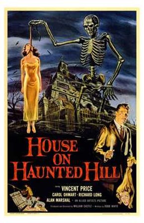 House on Haunted Hill art print