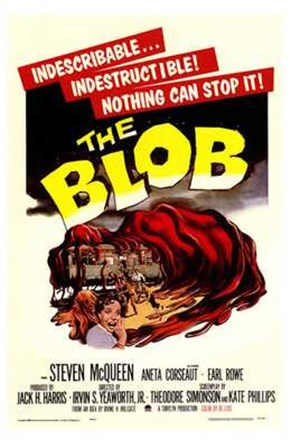 The Blob - vintage art print