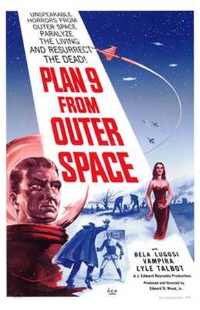 Plan 9 from Outer Space art print