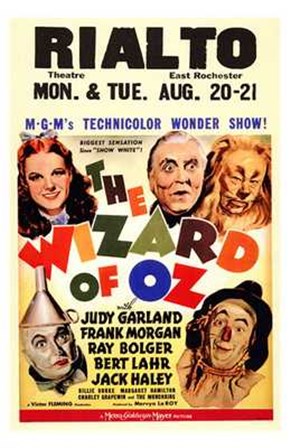 The Wizard of Oz Rialto art print