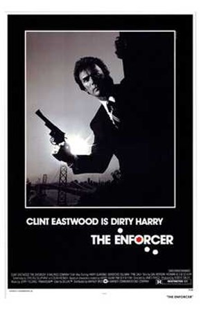 The Enforcer Clint Eastwood is Dirty Harry art print
