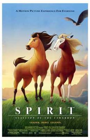 Spirit: Stallion of the Cimarron - cartoon art print