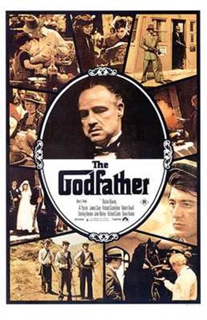 The Godfather Scenes art print
