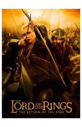 Lord of the Rings: Return of the King Legolas art print