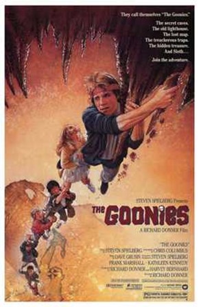 The Goonies - They call themselves art print