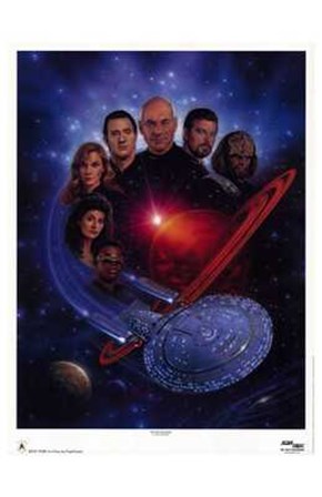 Star Trek: The Next Generation art print