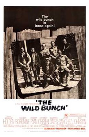 The Wild Bunch - B&amp;W art print