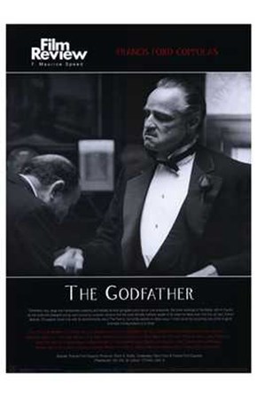 The Godfather Film Review art print