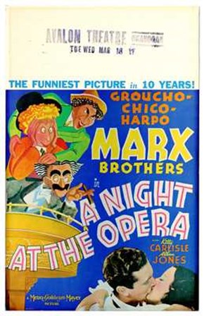 A Night At the Opera Funniest Picture art print