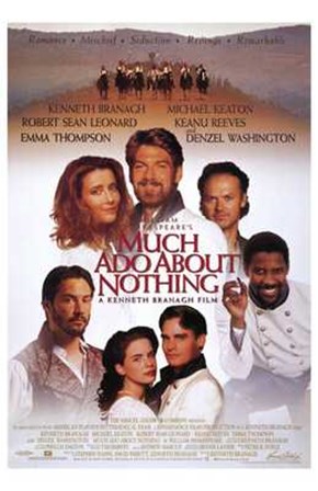 Much Ado About Nothing Emma Thompson art print