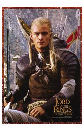 Lord of the Rings: the Two Towers Legolas Screen Shot art print