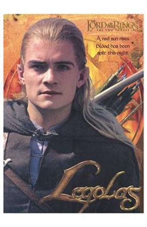 Lord of the Rings: the Two Towers Legolas art print