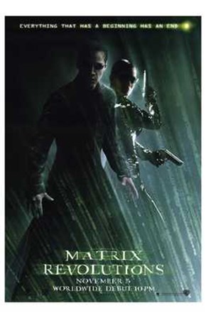 The Matrix Revolutions Neo &amp; Trinity art print