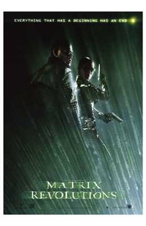 The Matrix Revolutions Morpheus &amp; Trinity art print