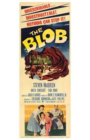 The Blob - tall art print