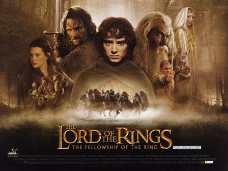 Lord of the Rings: Fellowship of the Ring art print