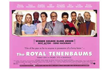 The Royal Tenenbaums - wide art print