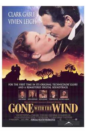 Gone with the Wind Scarlett O&#39;Hara art print