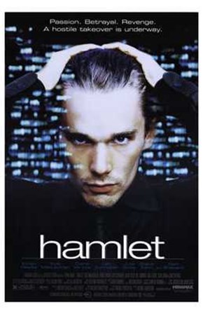 Hamlet - holding head art print