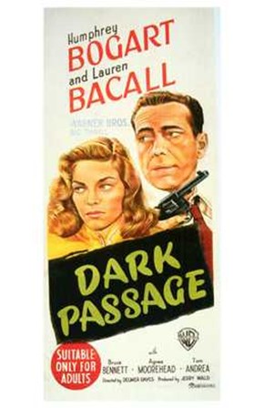 Dark Passage - tall art print
