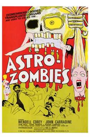 Astro-Zombies art print