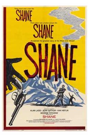 Shane, Shane, Shane art print