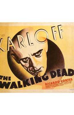 The Walking Dead Karloff art print