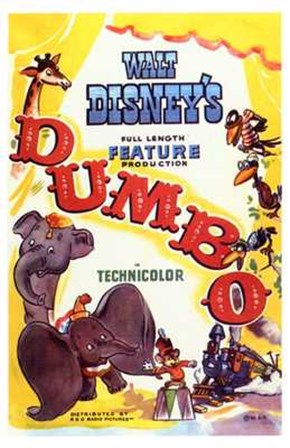 Dumbo Drawing art print