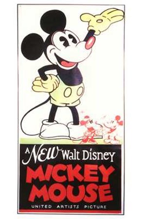 A New Walt Disney Mickey Mouse art print