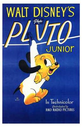 Pluto Junior art print
