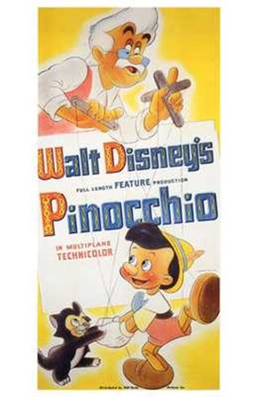 Pinocchio Geppetto art print