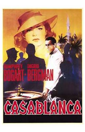 Casablanca Roulette Table art print