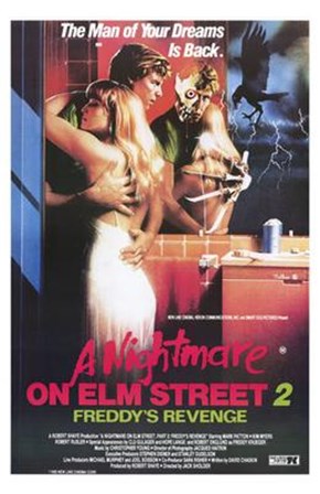 Nightmare on Elm Street 2: Freddy&#39;s Reve art print