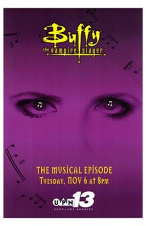 Buffy the Vampire Slayer (Tv) Musical art print