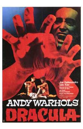 Andy Warhol&#39;s Young Dracula Movie art print