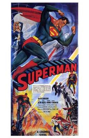 Superman Comic art print