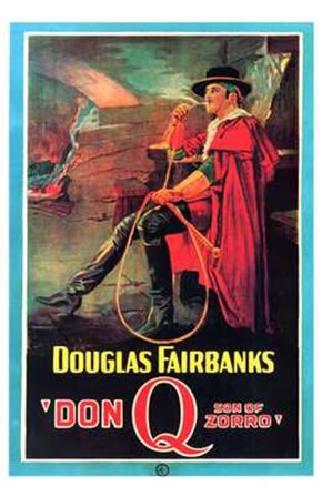 Don Q Son of Zorro art print