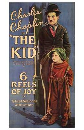 The Kid Charles Chaplin art print