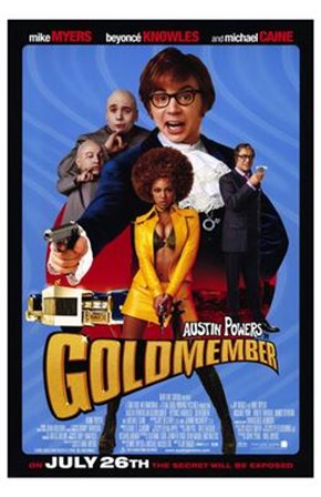 Austin Powers in Goldmember art print