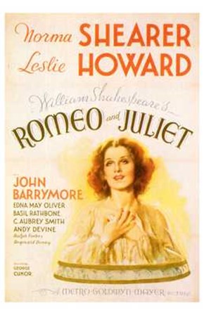 Romeo and Juliet Shearer &amp; Howard art print