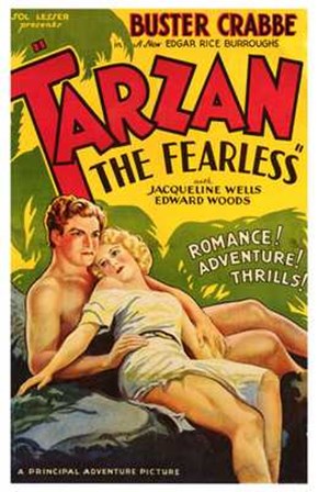 Tarzan the Fearless, c.1933 art print