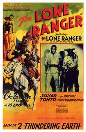 The Lone Ranger - Episode 2 art print